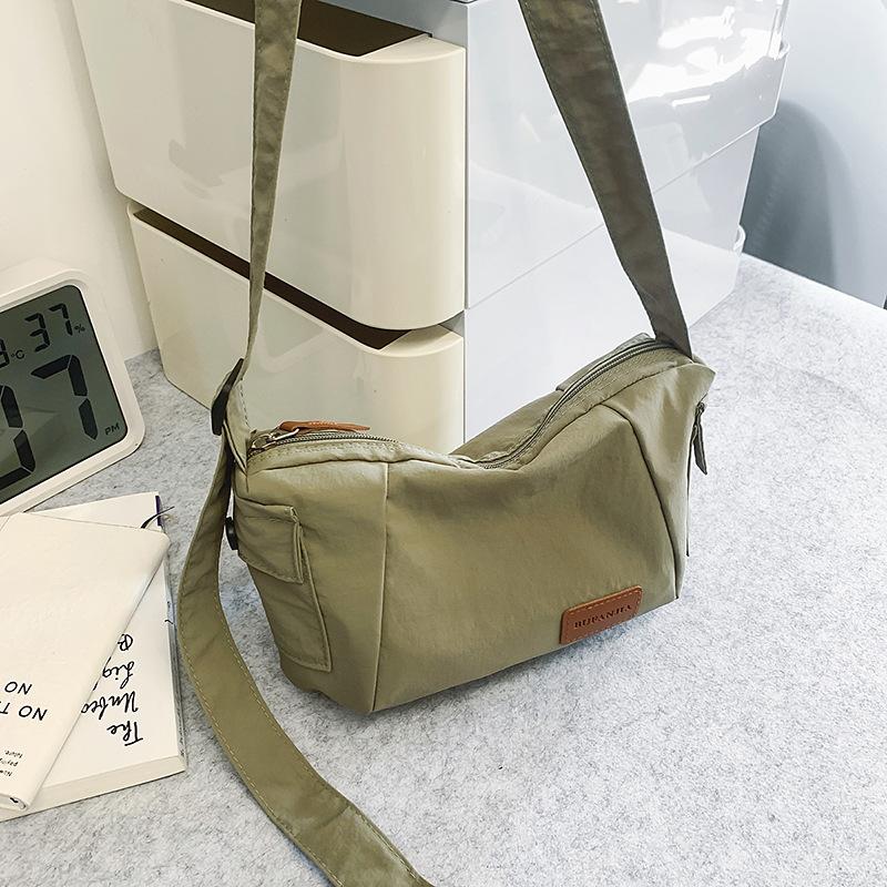 

Новая женская сумка для пары, модная универсальная сумка через плечо, повседневная и легкая сумка-пельмень, спортивная сумка-мессенджер для улицы зелёный