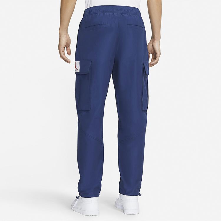 Jordan Flight Logo Woven Utility Cargo Pants Men Bottoms Space-Blue CV3178-492