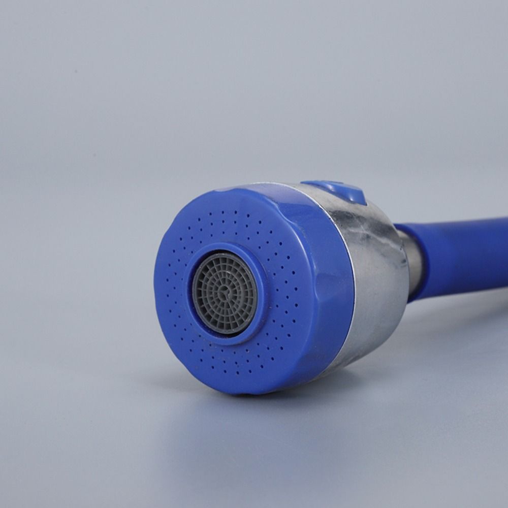 360 Degree Rotation Kitchen Tap Extension Pipe Silicone Hose Stainless Steel Sink Faucet 1/4inch Universal Interface Water Tap
