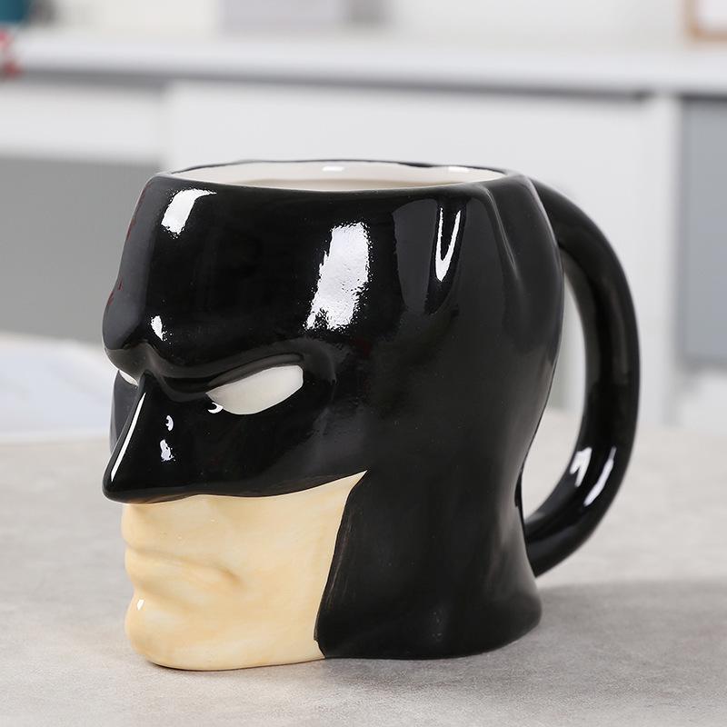 

Avengers Superhero Ceramic Mug: Featuring Superman, Thor, Iron Man, Spider-Man, and Batman 301-400ml