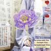 Peony Fan - Tang Style Hanfu Photo Prop, Chic Luoyang Souvenir for Tourists