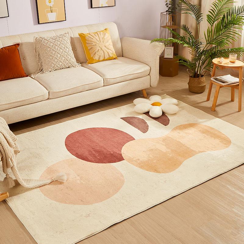 

Alfombras minimalistas modernas para dormitorio,alfombra de salón de felpa gruesa,Alfombra de área grande para el hogar 40x60cm