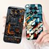 For Xiaomi Redmi Note 14 Pro 5G Case Fashion Painted Soft Silicone Back Cover on Xiaomi Redmi Note 14 Pro Plus Note14 Pro+ Shell