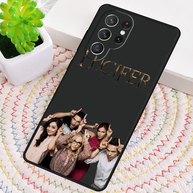 American TV Series Lucifer Phone Case for Samsung Galaxy Note 10 Pro S26 Ultra S23 S24 FE S25 S21 S22 PLUS Shockproof Cove