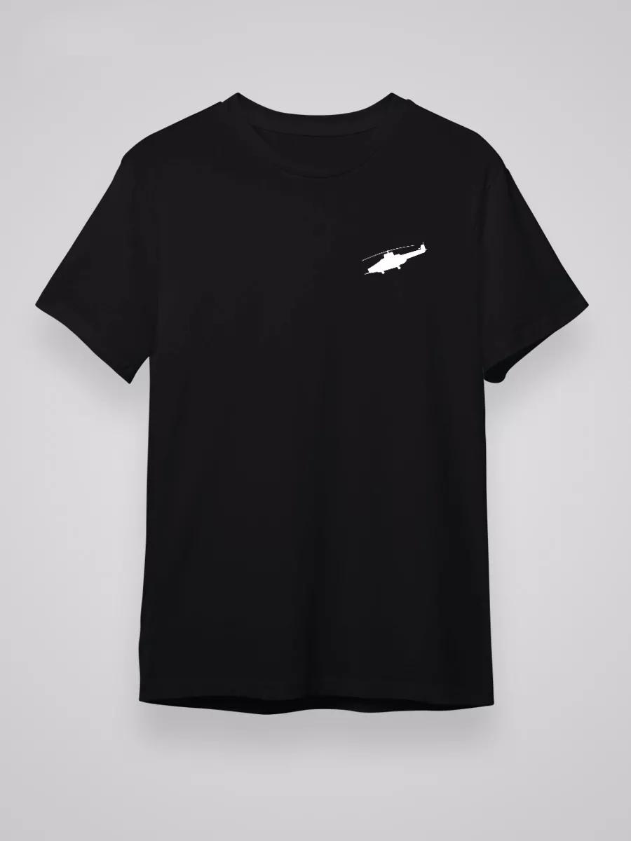Helicopter print T-shirt 2XL