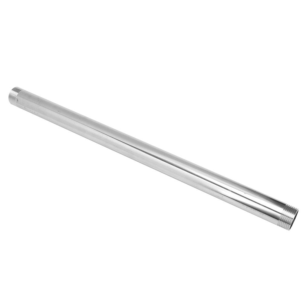 Edelstahl Außengewinde Rohrstutzen Adapter Fittings Sanitärsystem Zubehör 50cmG1 Außengewinde