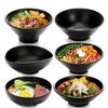 Ramen Melamine Fruit Salad Fast Food Tableware Japanese Style Frosted Noodles Bowl