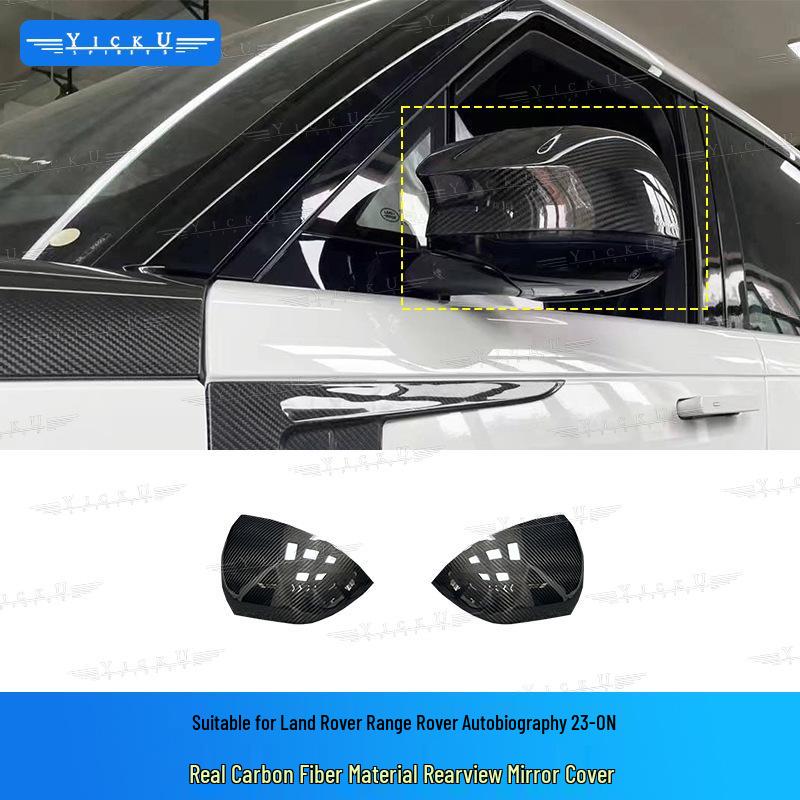 MS Style Carbon Fiber Body Kit for New Land Rover Range Rover: Front Lip, Rear Lip, Fender Flares, Side Skirts, Tail Spoiler, and Wind Deflectors