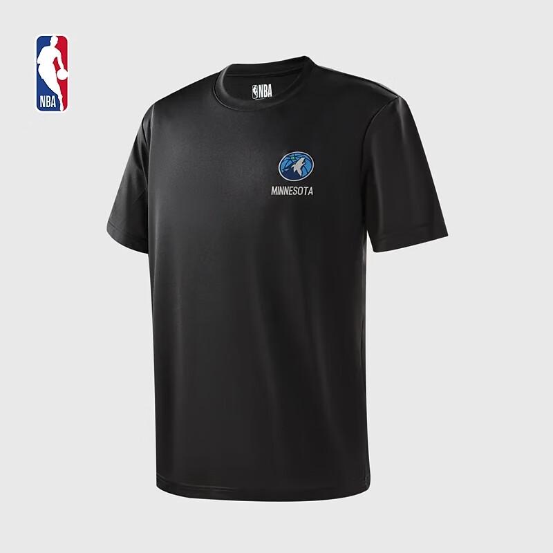 

NBA Minnesota Timberwolves Team Black T-Shirt XL