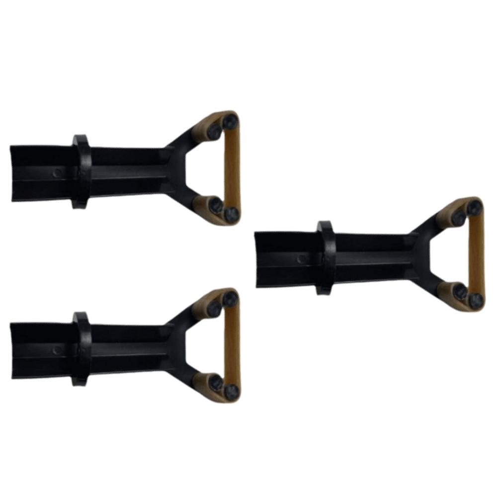 3PCS Cushioned Contact Pads Cue Tip Clamp Elastic Band Billiard Cue Tip Clamp  Snooker Accessories