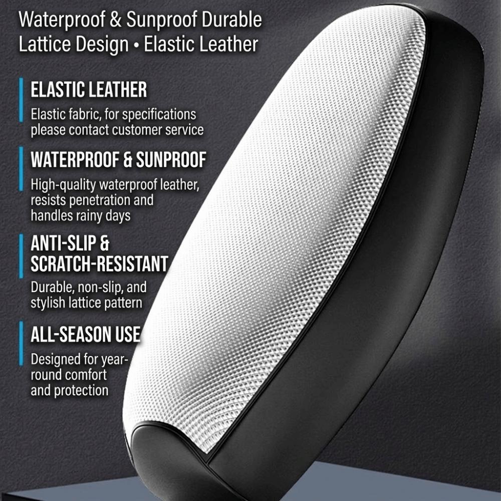 Universal Motorcycle Seat Cover PU Leather Seat Protector  for Electric Scooter Summer Riding