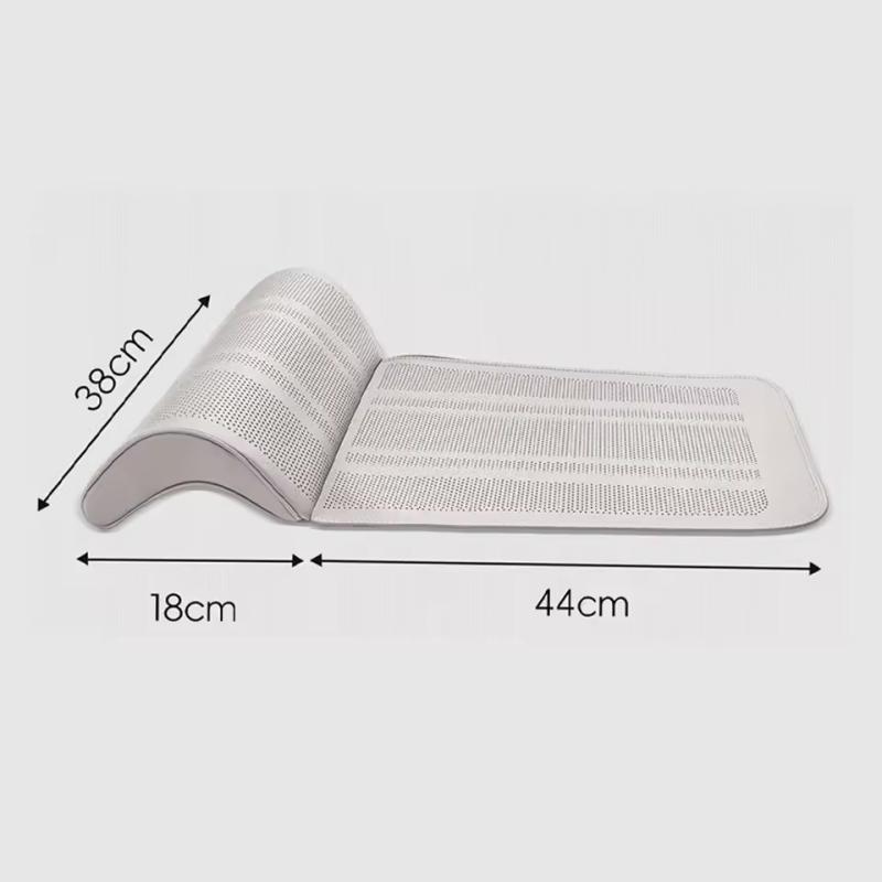 Car Seat Cushion with Leg Support Leather Breathable Seat Pad Memory Foam Extender Leg Cushion Universal Car Seat Protect Cover