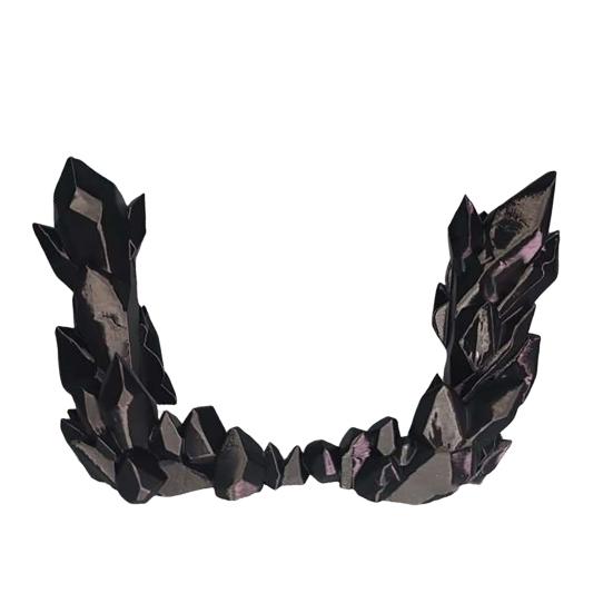 

3D-печатная игровая консоль, ручка-держатель, подставка для переключателя, уникальный кристалл, док-станция для переключателя, игровой стол, органайзер и декор, игровые аксессуары чёрный