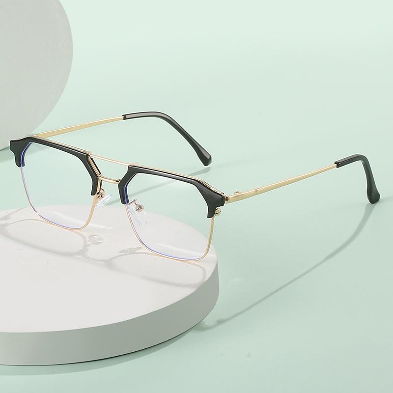 Vintage Anti Blue Rays Irregular Prescription Glasses For The Nearsighted Student Short-Sight Eyewear Diopter 0 -0.5 -0.75 To -6