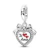 Charms Pendant 925 Silver Openable Closable Cat Nesting Doll Lucky Cat Beaded Fit Bracelet DIY Women Jewelry