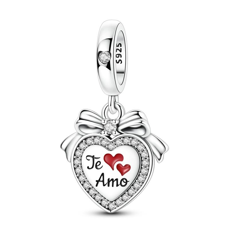 Charms Pendant 925 Silver Openable Closable Cat Nesting Doll Lucky Cat Beaded Fit Bracelet DIY Women Jewelry
