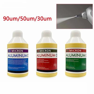 1 bottiglia di polvere di allumina dentale 90 50 30um micron polvere di alluminio per macchina per sabbiatura microblaster strumento per odontoiatria