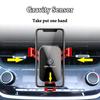 Hub Caps Car Phone Gravity Holder Car Air Vent Clip Mount Car Stickers For Alfa Romeo Giulia Giulietta Tonale MITO Stelvio Brera CVO1