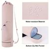 Versatile Yoga Mat Carrier With Water Bottle Pocket & Bottom Wet Pocket Durable Oxford Cloth Multi-Functional Storage Bag For Exercise Mats
