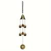 6 Copper Bells Outdoor Metal Wind Chimes Yard Garden Hanging Ornament Decor