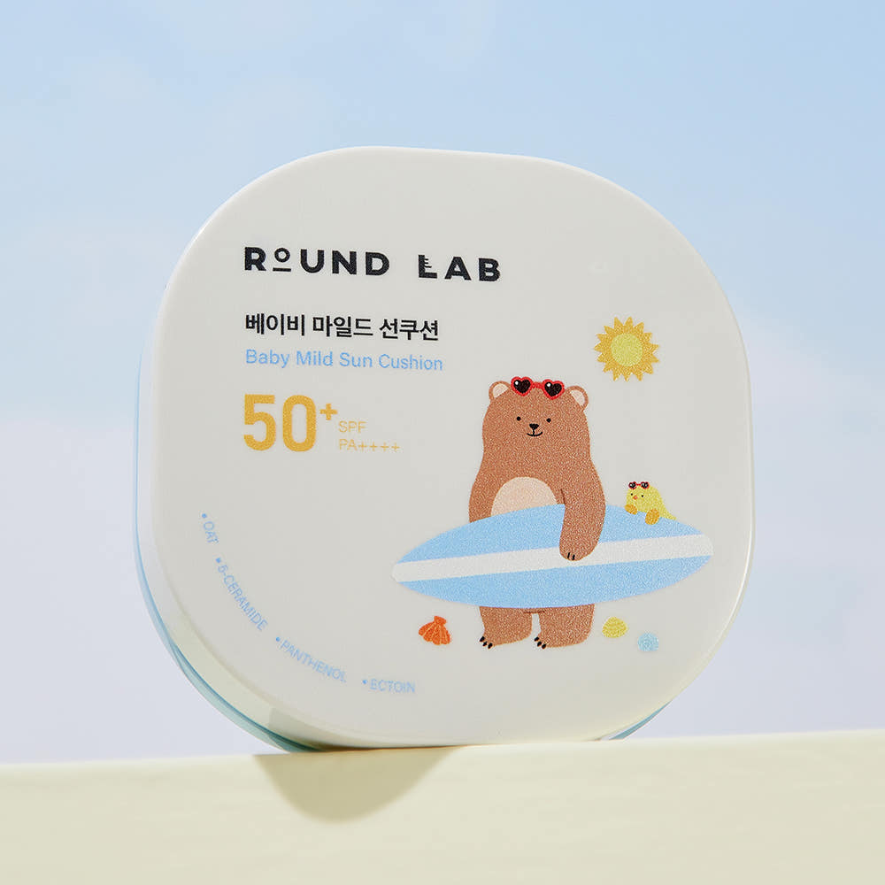Round Lab Baby Mild Sun Cushion 16g SPF50+ PA++++ Gentle UV Protection Cushion