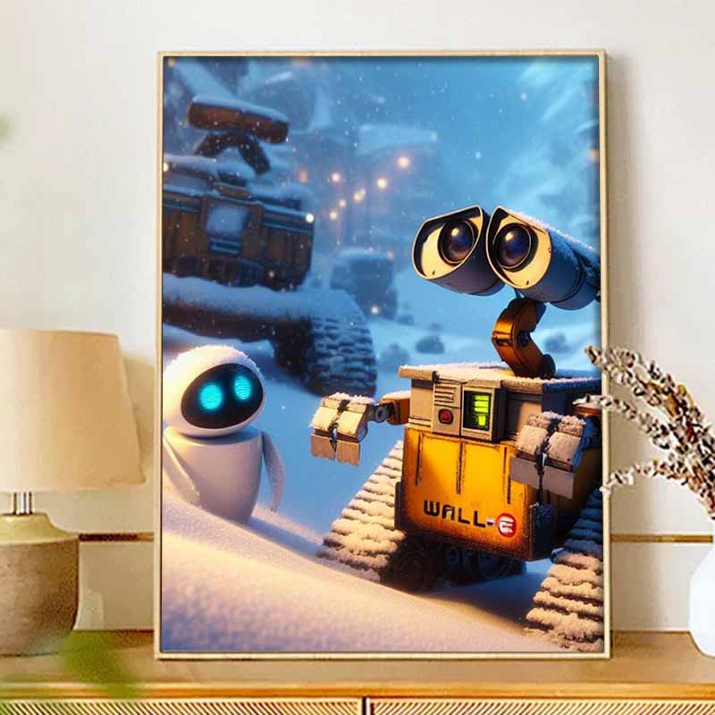 Disney 5D Diamond Painting Set DIY WALLE Handmade Diamond Decorative Painting Home Decoration