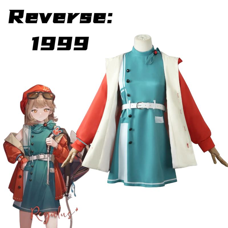 Uniform Reverse Regulus Cosplay Costume Girls Anime Party Dress Halloween Outfit