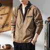 Men's Retro Interstellar Detroit Cotton Jacket - Spring/Autumn Workwear Style