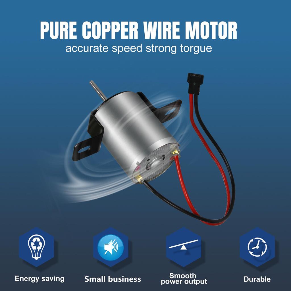 Universal Thermoelectric Fireplace Fan Repair Kit - Motor & Power Sheet