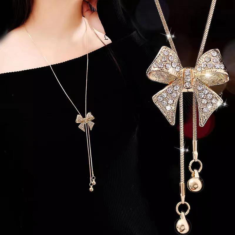 Women's Zodiac Ox Long Sweater Necklace - High-End Fashion Pendant
