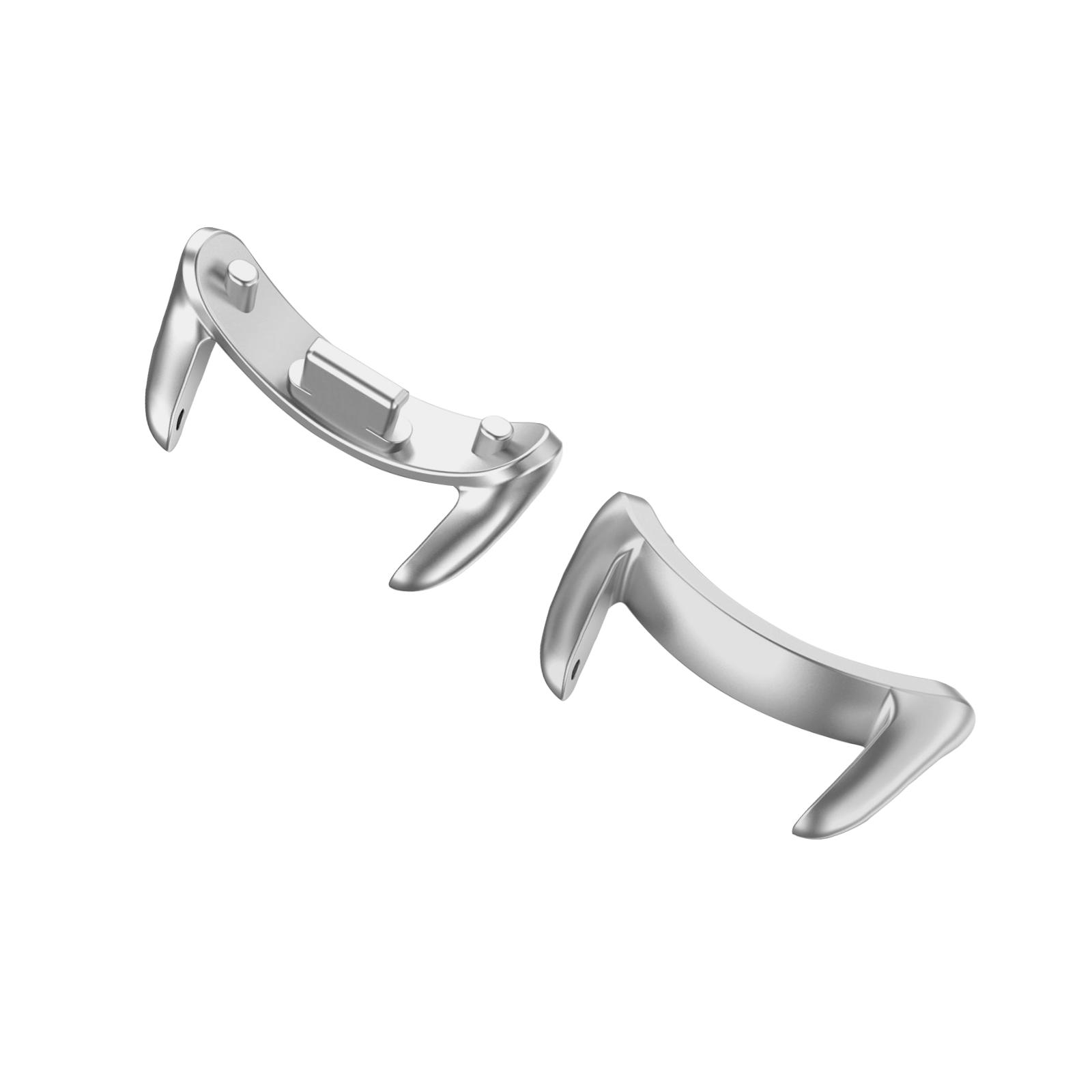 

Совершенно новый 1 двойной 12 мм дуговой разъем из цинкового сплава для Xiaomi Mi Band 8, металлический разъем с головкой, адаптер из нержавеющей стали с зерном For Xiaomi Mi Band 8 серебряный