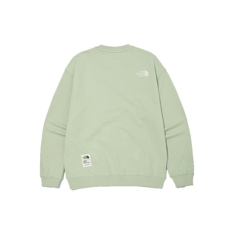 The North Face Sweatshirts Men's Green Crew Neck Moderate Other NM5MN03D
