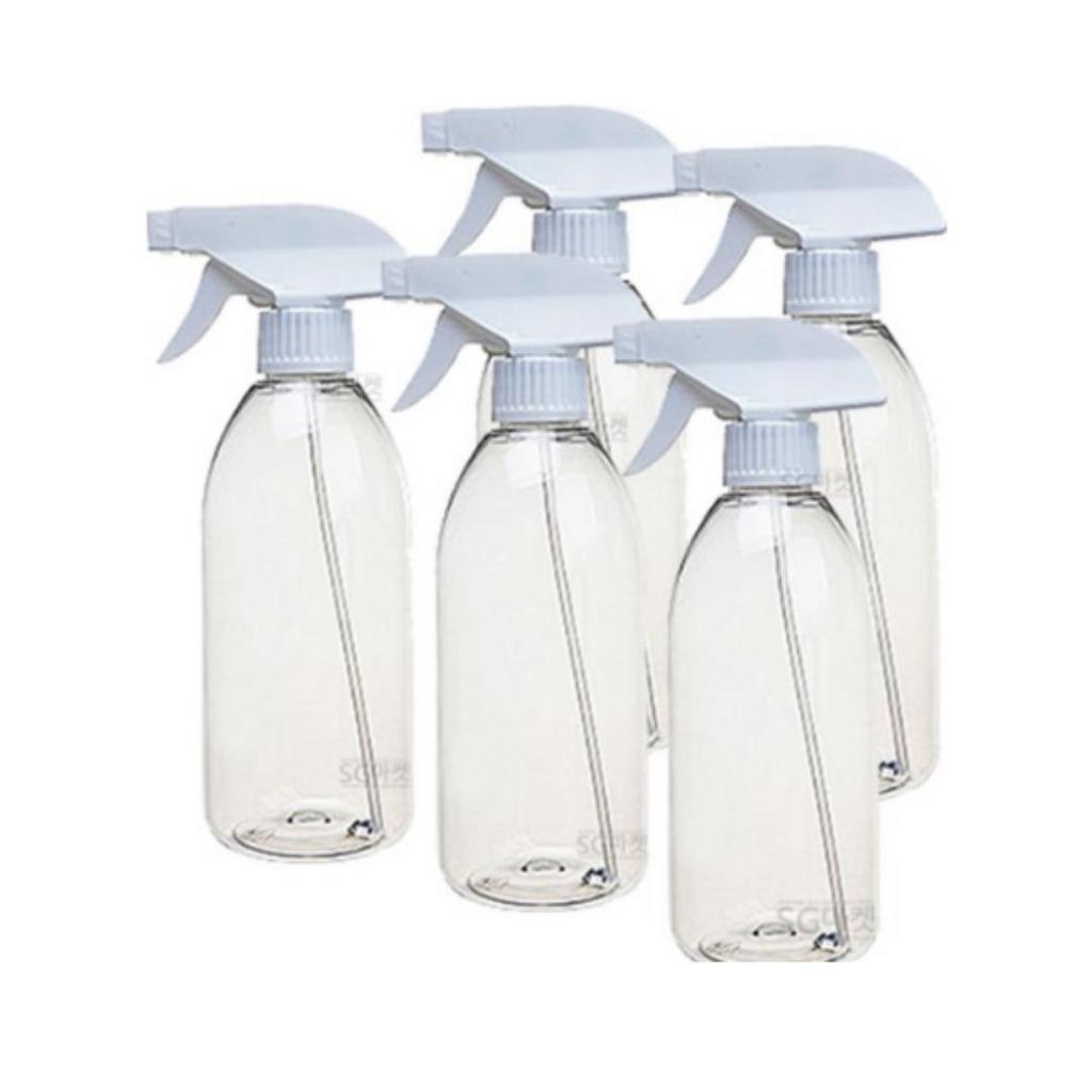500 Ml Transparent Spray Bottle — Multi‑Purpose Pump Sprayer (for Disinfectant/Spraying)