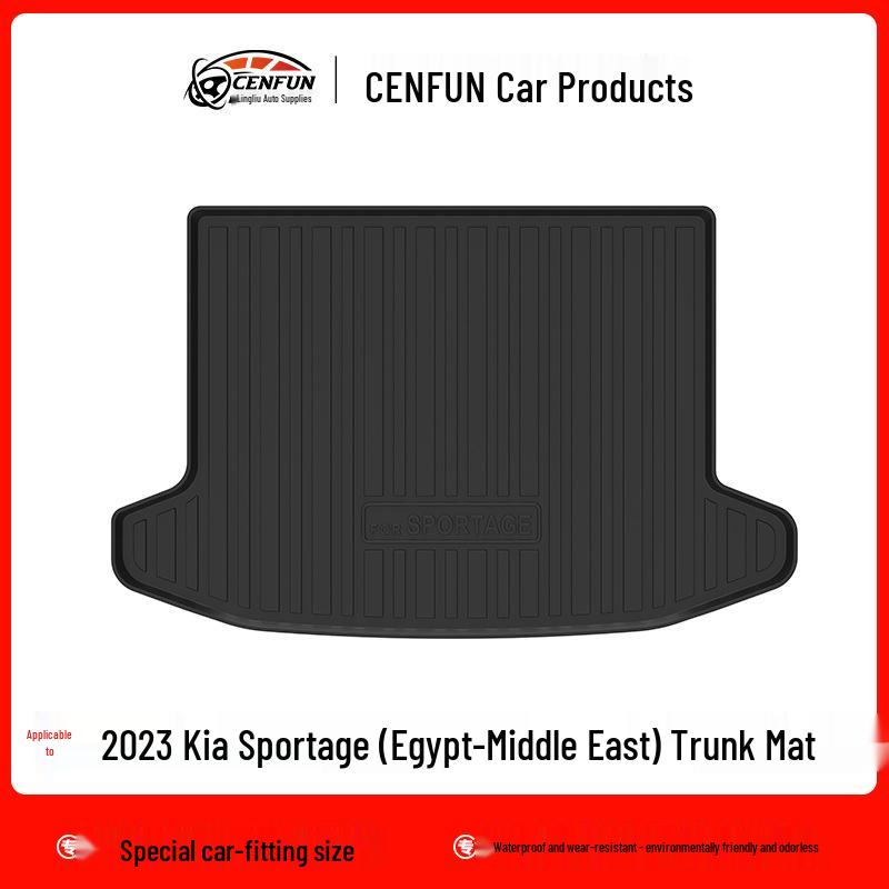 

Коврик в багажник 2023 Kia Sportage TPE: Экологичный, Без запаха, Водонепроницаемый No specific size