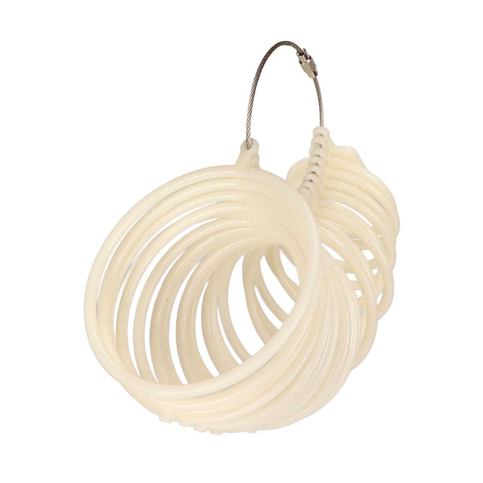 Witte Armbandmaatmeter Meetinstrument Armbandmaatmeter Lichtgewicht Sieraden Pols Armbandmaat