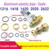 Aluminum-Plastic Pipe O-Ring Gasket with Copper Spring Clip - Model 12162025
