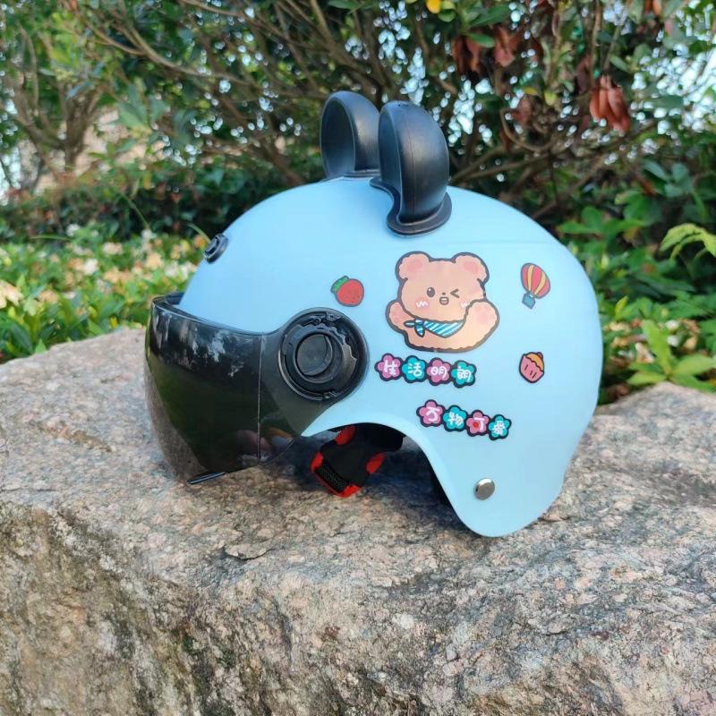Adjustable Super Cute Kids Safety Helmet for Electric Scooter, Ages 2-12 - Anti-Fall, All-Season Protection