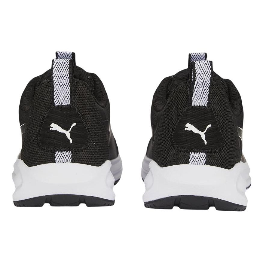 Puma Twitch Runner Trail Black White Unisex Sneakers 376961-05