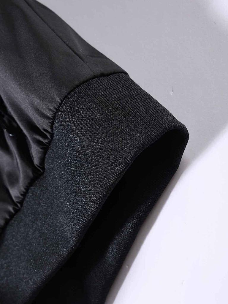 Men's Casual Winter Plus Velvet Jacket with Stand Collar