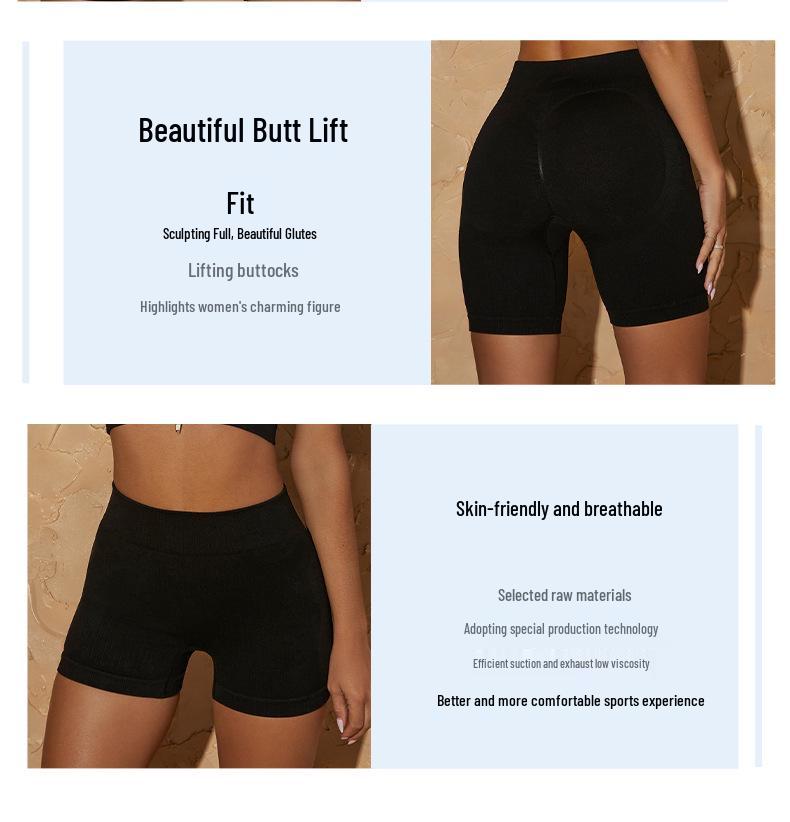 Women's High Elastic Yoga Set: Hip-Lifting, Breathable Fitness Sportswear with Tight Shorts and Top