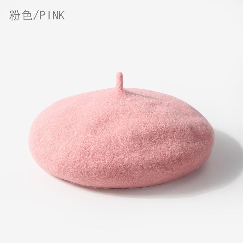 Children's Beret Spring and Autumn Girls' Octagonal Hat Pumpkin Hat Winter Baby Painter Hat Trendy Little Girl Child