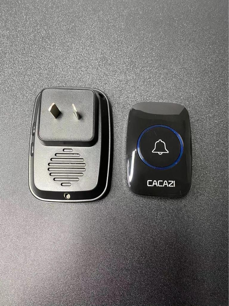 A10 Home Wireless Doorbell with AC Digital Ding Dong for Elderly Callers