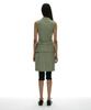 Partimento Woman Minimal Belted Dress_Light Khaki
