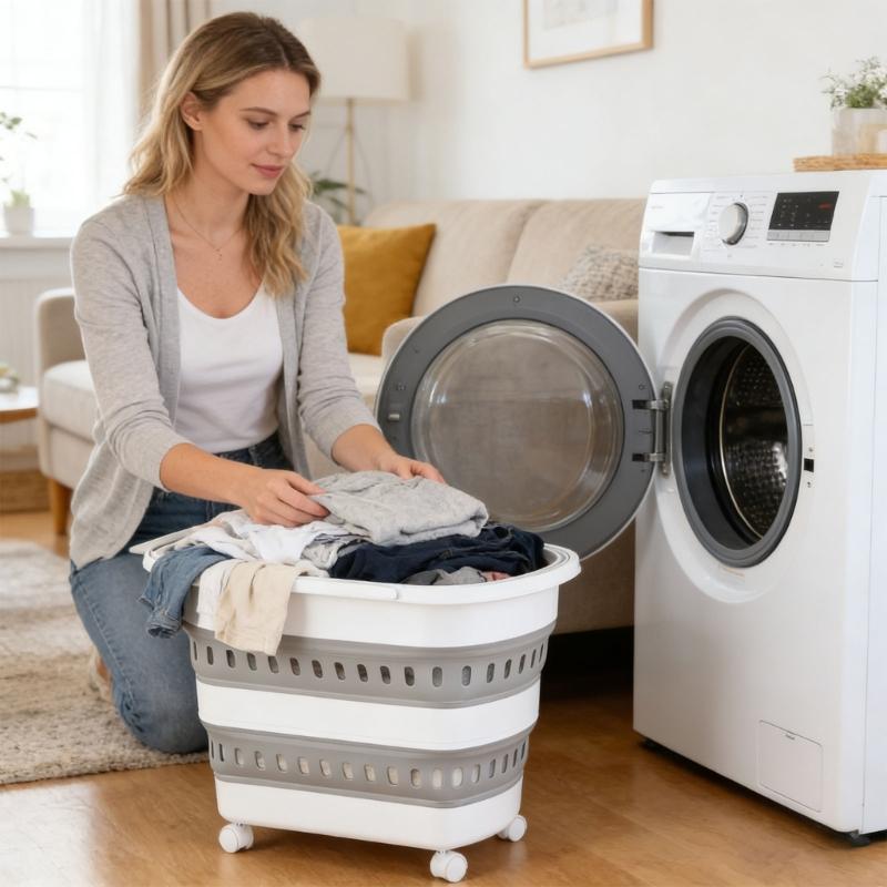 Expandable Laundry Organizers With Breathable Designs And Sturdy Frame Ideal For Small Apartments