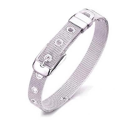 Women Fashion Mesh Band Bangle Cuff Bracelet Jewelry