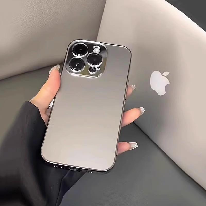 AG Matte PC Phone Case IPhone 17 Pro Max 16 15 Series With Lens Protection Full Cover Shockproof Anti-Fingerprint