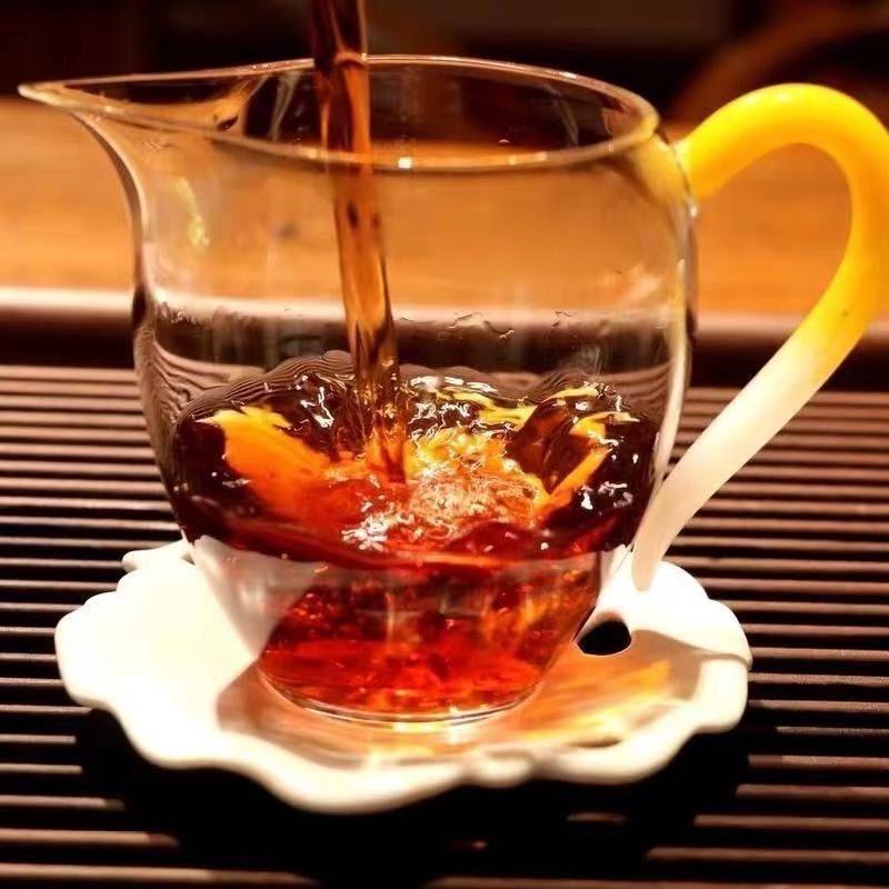 Tè Pu'er Yunnan Torta di Tè Cotto 1999 Torta Commemorativa Banzhang 357G