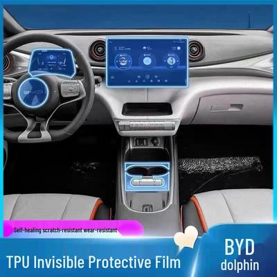 21-24 BYD Dolphin Center Console Screen Protection Film