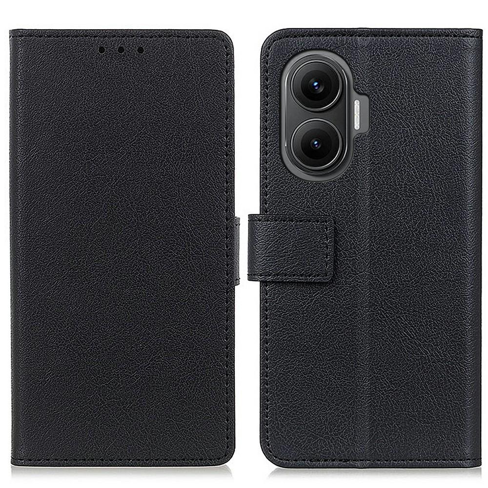 

For Xiaomi Redmi Turbo 4 Pro 5G/Poco F7 5G Case PU Leather Stand Wallet Phone Cover As Shown A