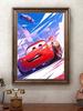 DIY Diamond Painting McQueen Cross Stitch Kit Mosaic Art Diamond Painting Full Circle Diamond Home Decoration